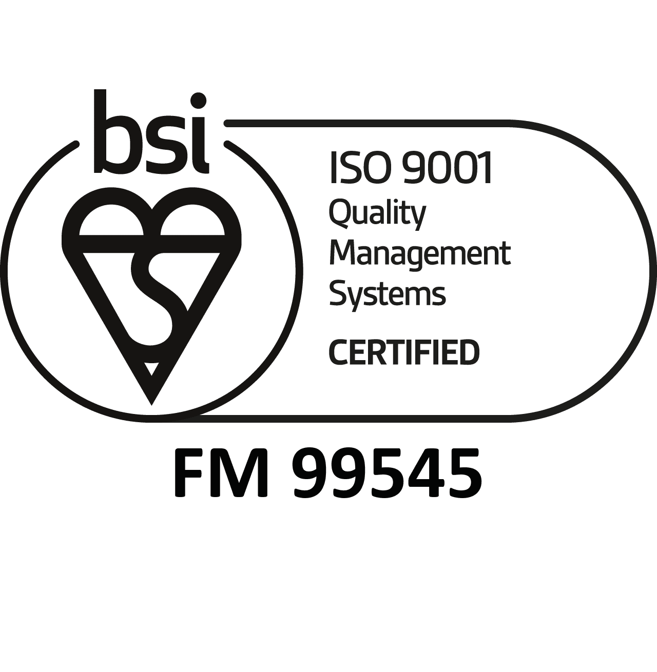 mark of trust certified ISO  quality management systems black logo En GB  BLACK