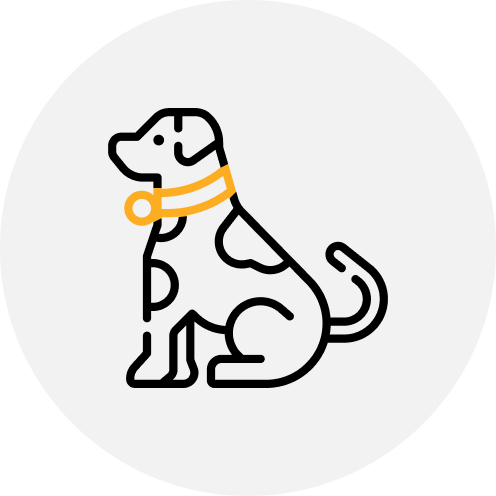 Safe for both children and pets - icon